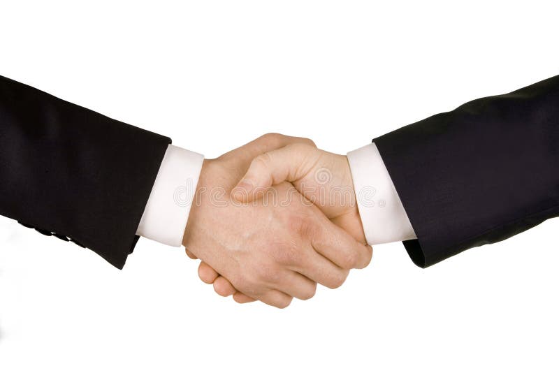 Business handshake royalty free stock images