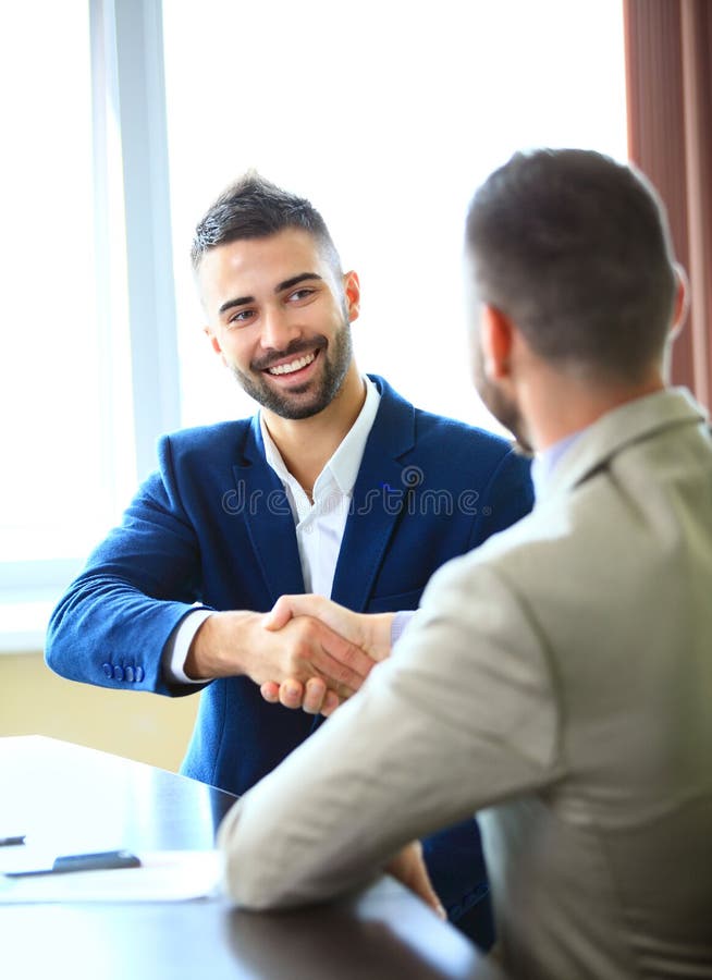 Business handshake