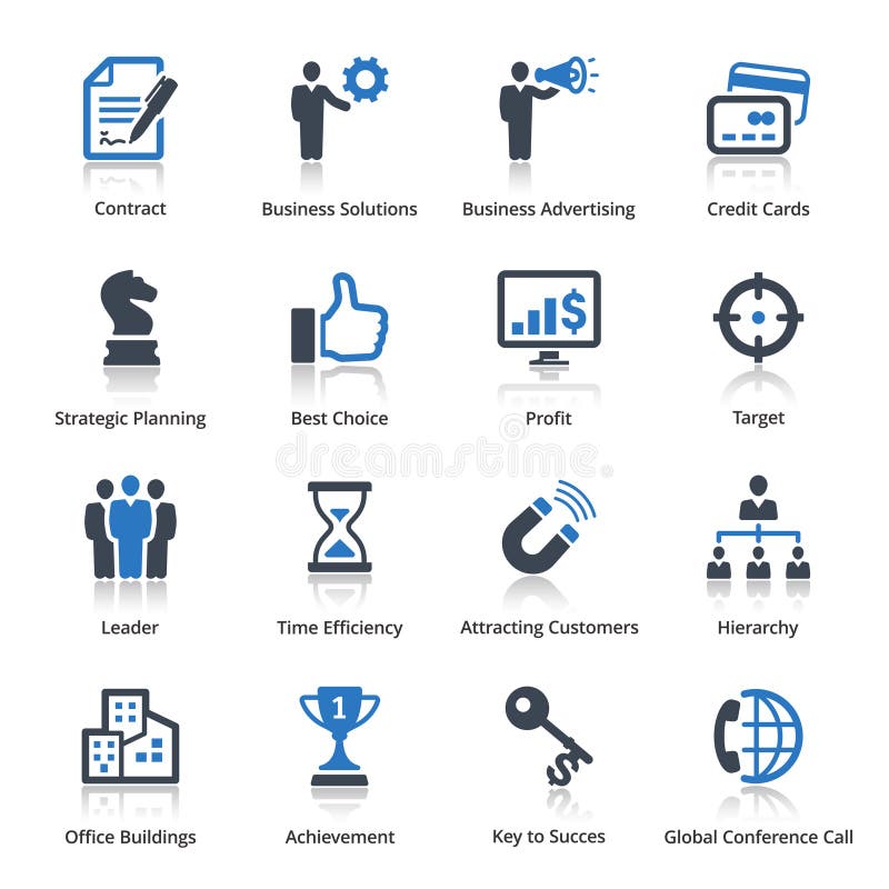 Tento súbor obsahuje 16 business ikony, ktoré môžu byť použité pre navrhovanie a vývoj webových stránok, ako aj tlačené materiály a prezentácie.