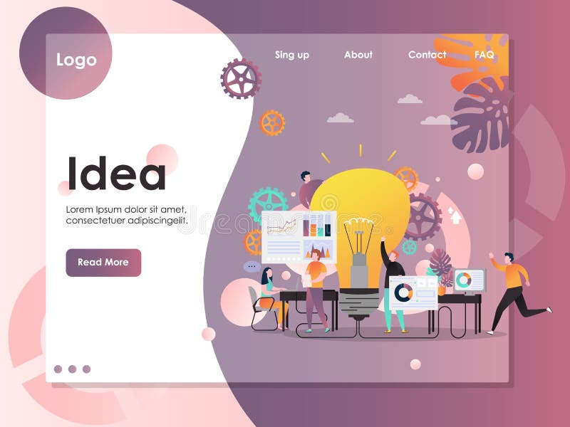 Idea Web Template Idea Web Template