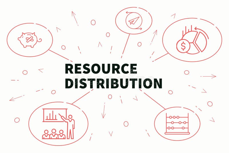 Resource Distribution Stock Illustrations 1,445 Resource Distribution