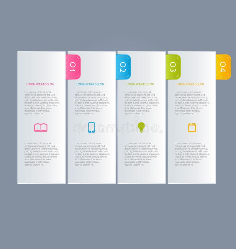 Business infographic template for presentation, education, web design, banner, brochure, flyer. stock illustration Business infographic template for presentation, education, web design, banner, brochure, flyer. stock illustration