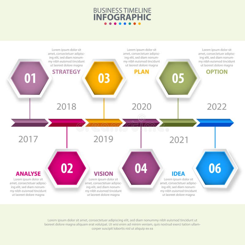 Business Infographics design template illustration. stock illustration Business Infographics design template illustration. stock illustration