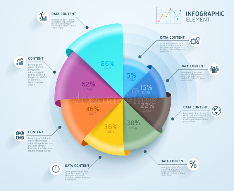 Business infographics design template. Vector illustration. Can be used for workflow layout, diagram, number options, start-up royalty free illustration Business infographics design template. Vector illustration. Can be used for workflow layout, diagram, number options, start-up royalty free illustration