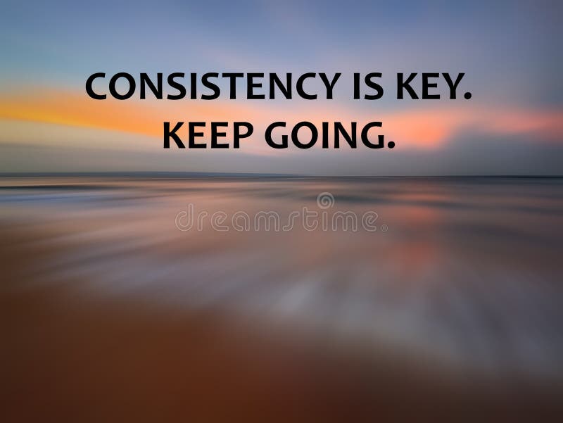 Consistency Is Key HD wallpaper  Wallpaperbetter