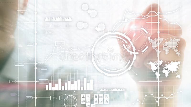 Business intelligence BI Key performance indicator KPI Analysis dashboard transparent blurred background royalty free stock images Business intelligence BI Key performance indicator KPI Analysis dashboard transparent blurred background royalty free stock images