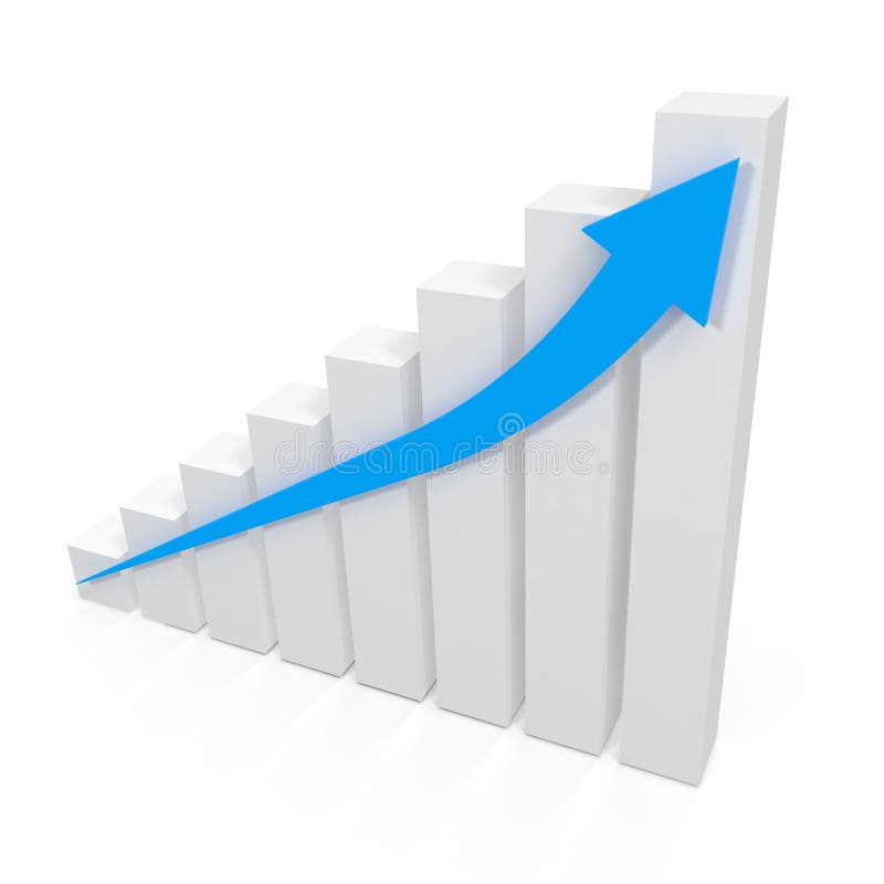 Business Line Chart stock illustration. Illustration of growth 260285070