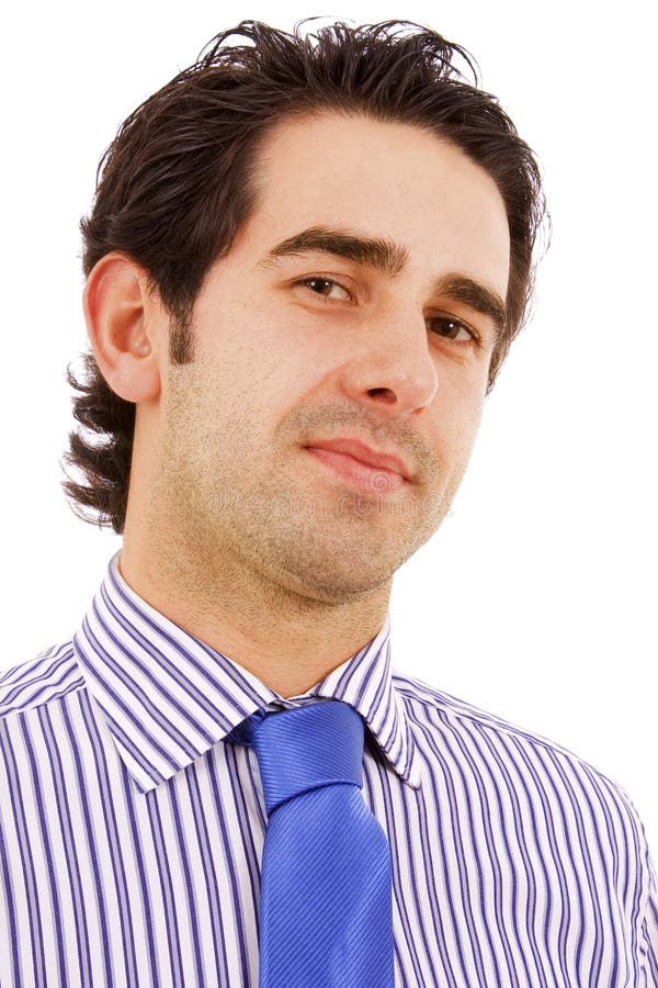 Business man stock photo. Image of mouth, hair, confident - 12926298
