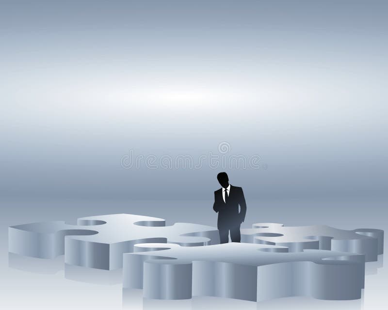 Business man stock illustration