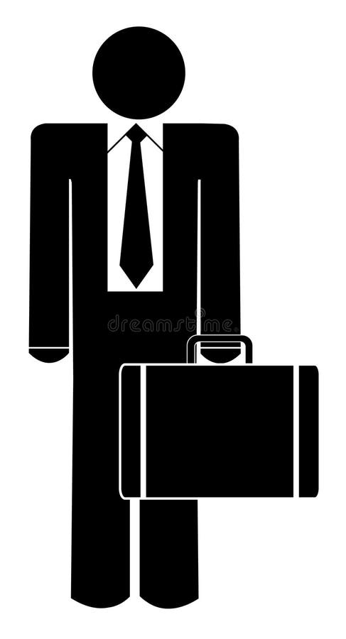 Business man with briefcase