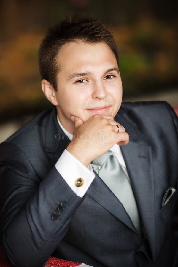 Business man on a desk