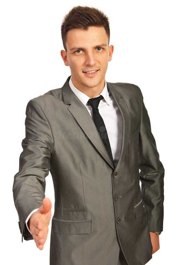 Business man handshake stock photography Business man handshake stock photography