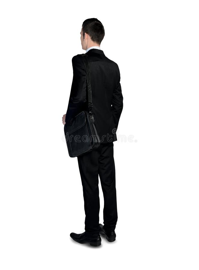 Business man looking back stock image. Image of body - 55934869