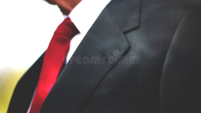 140 Elegant Man Black Business Suit Red Neck Tie Stock Photos - Free &  Royalty-Free Stock Photos From Dreamstime