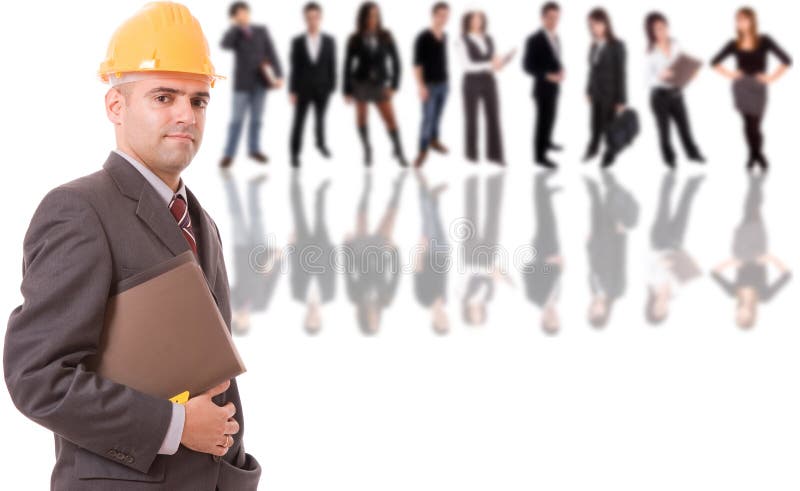 Business man posing royalty free stock images