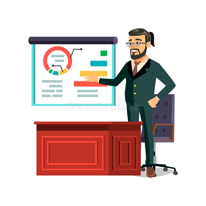 Business Man Reporting in Front of Investments about Company Achievement Cartoon Vector Stock Vector - Illustration of person, business: 220795914 Business Man Reporting in Front of Investments about Company Achievement Cartoon Vector Stock Vector - Illustration of person, business: 220795914