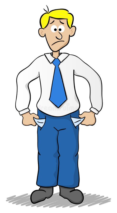 Business Man Who Has Empty Pockets Stock Vector - Illustration of bankrupt, necktie: 35110185 Business Man Who Has Empty Pockets Stock Vector - Illustration of bankrupt, necktie: 35110185