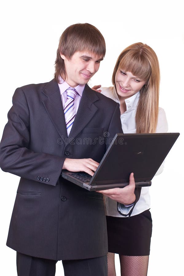 Business Man and Woman