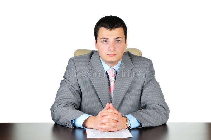 Business man at work stock image. Image of professional - 11429803