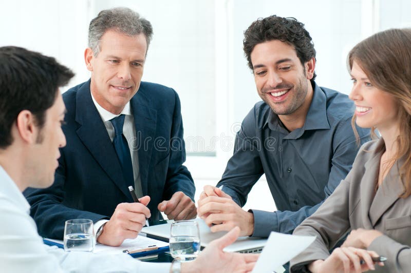 Business meeting stock images