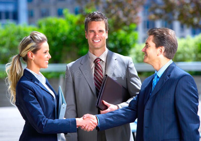 Business meeting royalty free stock photos