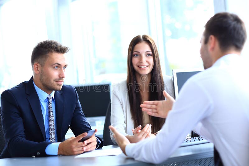 Business meeting royalty free stock image
