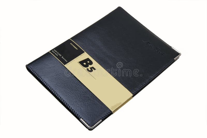 Business notebook stock photo. Image of board, book, leather 22722626
