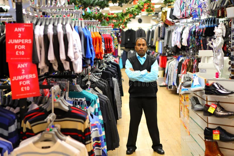 Manager in retail store royalty free stock photos Manager in retail store royalty free stock photos