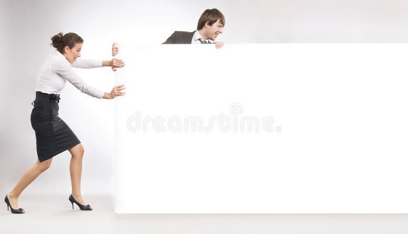 Business Woman Explain At The Huge Whiteboard Stock Photo, Picture and  Royalty Free Image. Image 25320977.