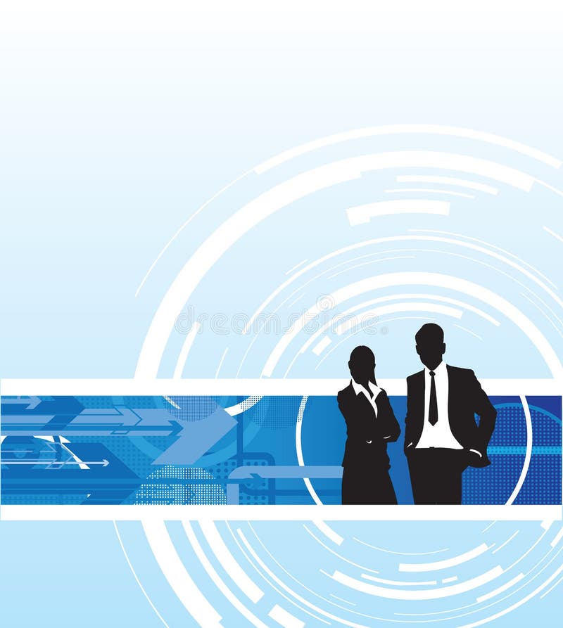 Business people royalty free illustration