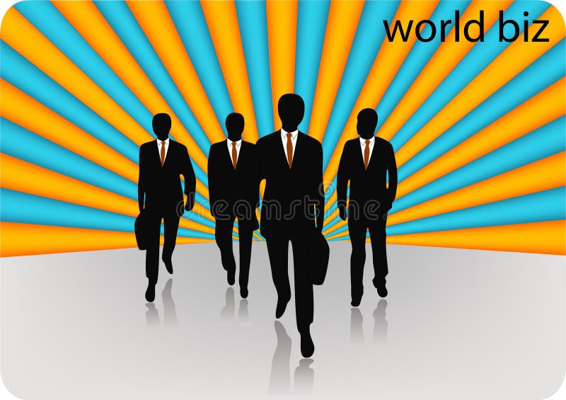 Business people stock illustration