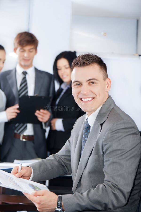 Business people royalty free stock photos