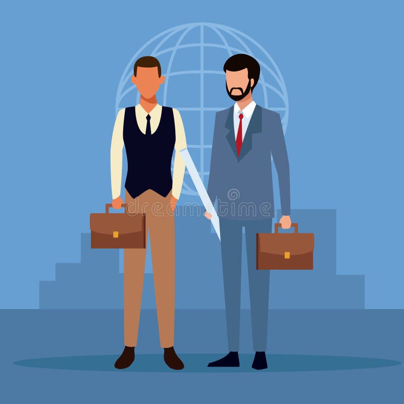 Business people avatar stock vector. Illustration of business - 129377224