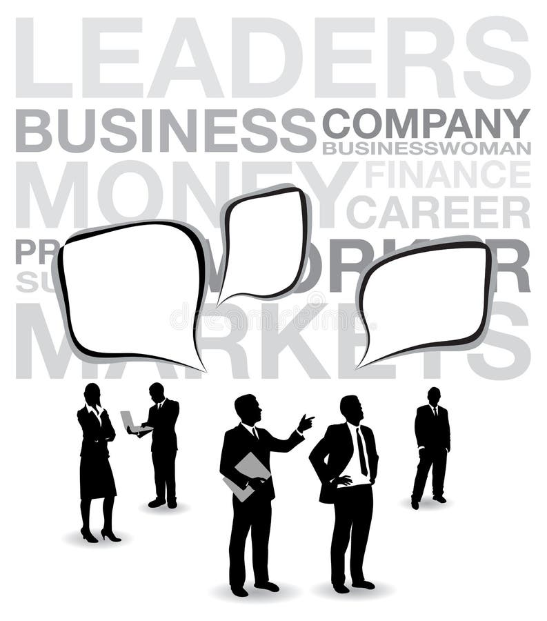 Business people background