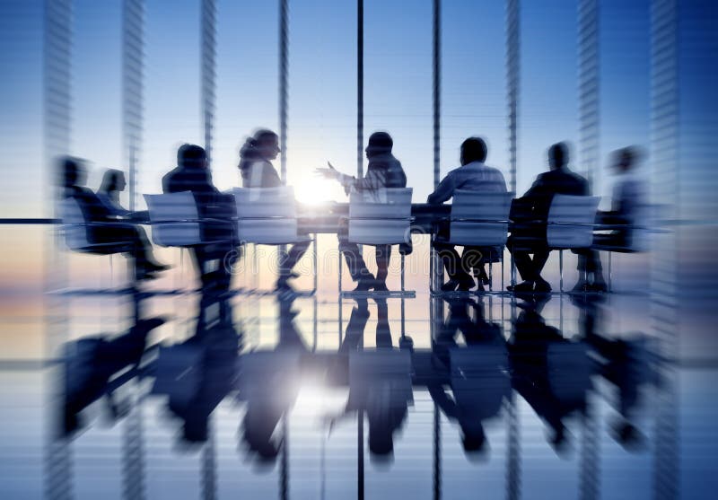 Business People Communication Office Meeting Room Concept stock photos