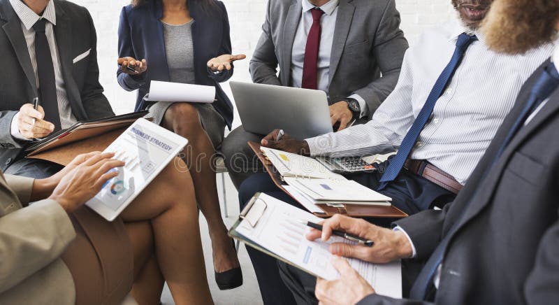 Business People Discussion Marketing Plan Meeting Concept stock photo Business People Discussion Marketing Plan Meeting Concept stock photo