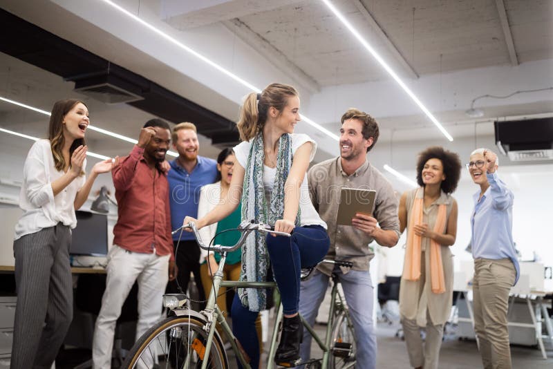 Business people good teamwork in office. Teamwork successful meeting workplace concept. stock photos Business people good teamwork in office. Teamwork successful meeting workplace concept. stock photos