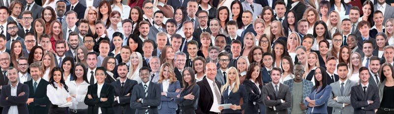 Business people group collage achtergrond royalty-vrije stock foto