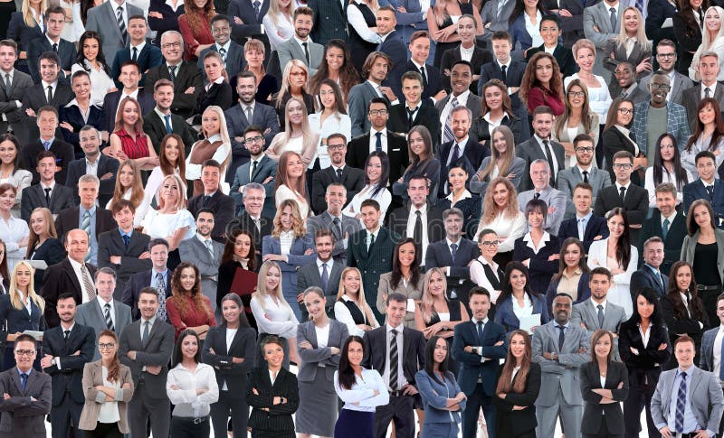 Business people group collage background royalty free stock photos