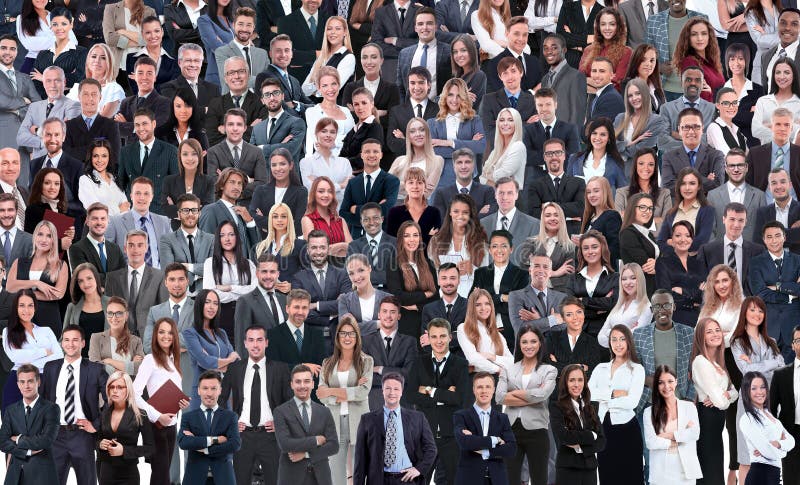 Business people group collage background royalty free stock photography