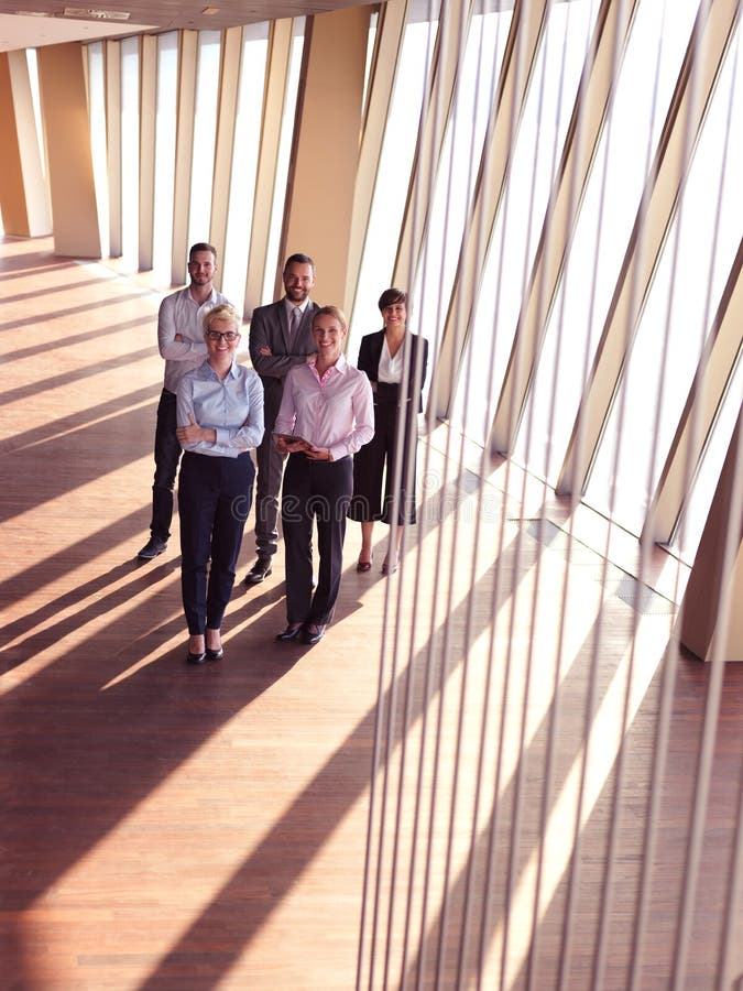 Business People Group Standing Together Stock Image - Image of