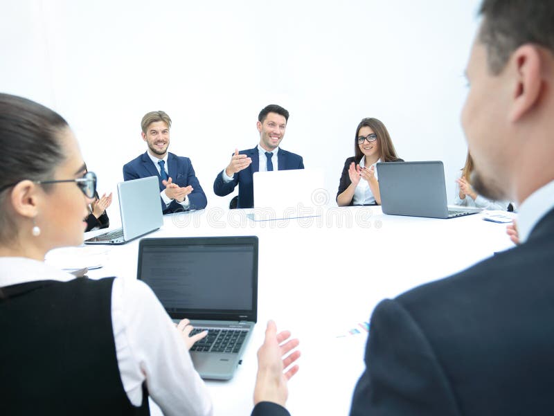 Business people listening to presentation at seminar stock images Business people listening to presentation at seminar stock images