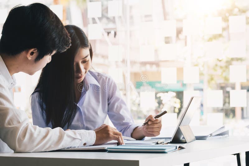 Business People Meeting Discussion Working At Modern Office, royalty free stock photography Business People Meeting Discussion Working At Modern Office, royalty free stock photography