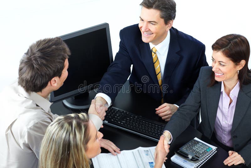 Business people team royalty free stock photos