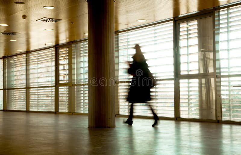 Business people walking