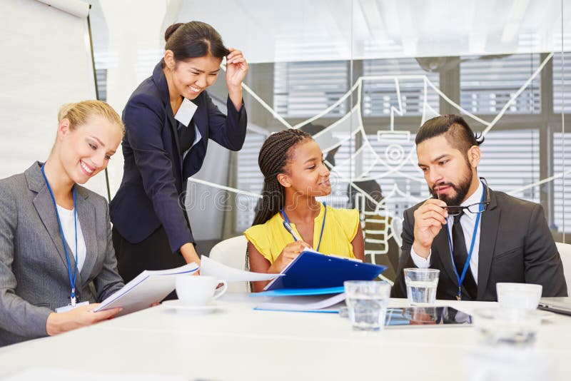 Business People in Business Stock Photo Image of seminar, meeting 98857486