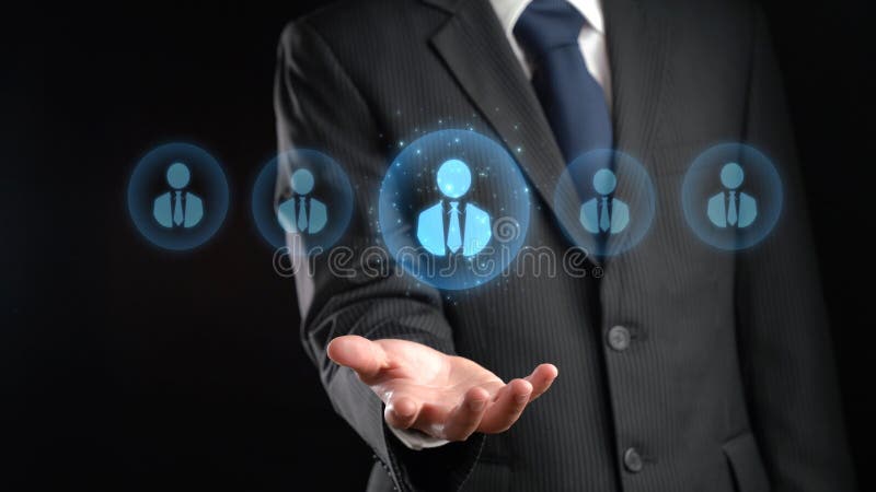 Expanding Opportunities People Networking for Business Success FaaS stock illustration