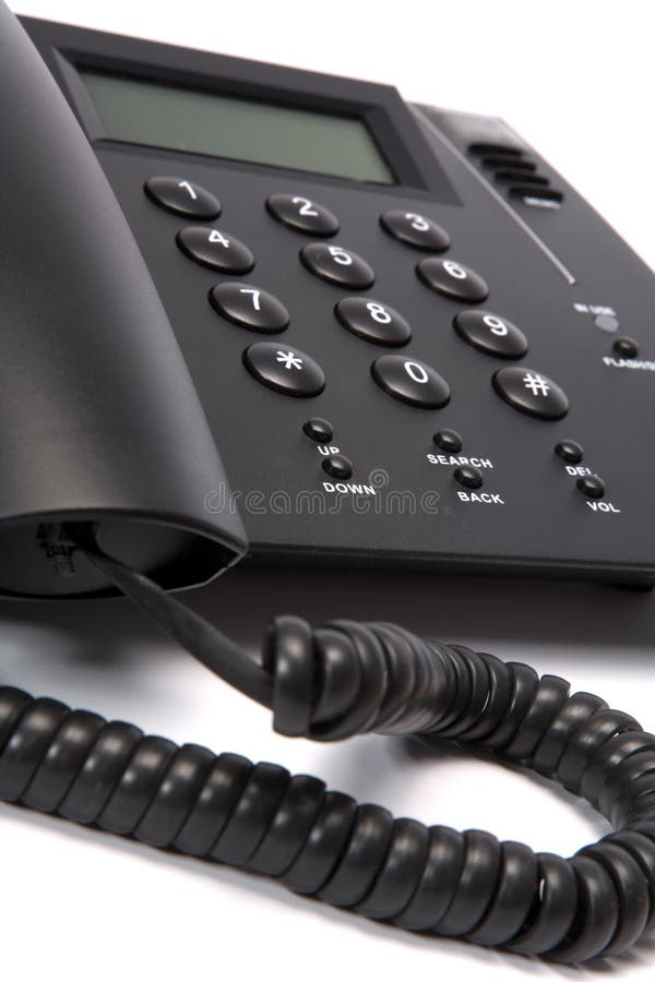 Business phone close up