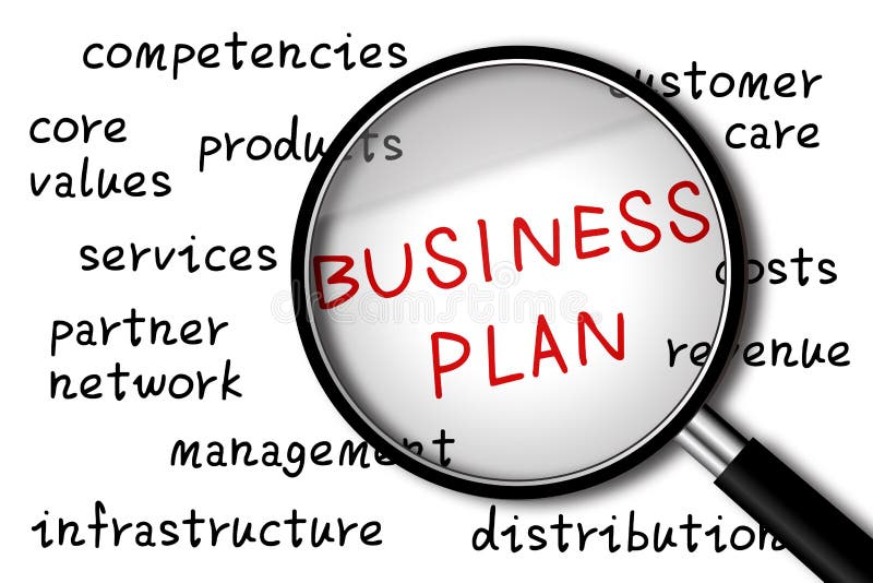 Business Plan stock image