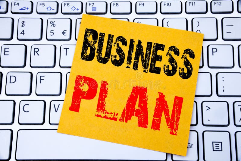 Business Plan Planning. Business Concept For Preparation Project